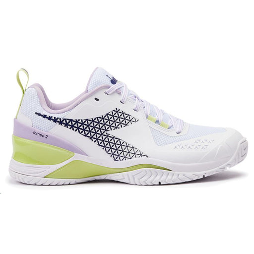 Diadora Blushield Torneo 2 AG Womens Tennis Shoes - Wht/Astral Aura/B Medium/11.0