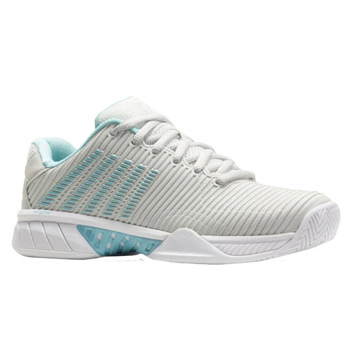 K-Swiss Hypercourt Express 2 Wmns Tennis Shoes 1 - V.grey/B.glow/D Wide/11.0