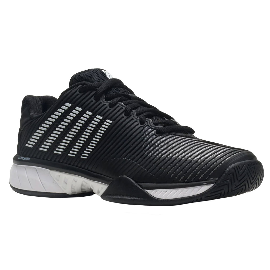 K-Swiss Hypercourt Express 2 Mens Tennis Shoes 1 - Black/White/D Medium/14.0