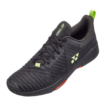 Load image into Gallery viewer, Yonex Power Cushion Sonicage 3 Mens Tennis Shoes - Black/Lime/D Medium/13.0
 - 3
