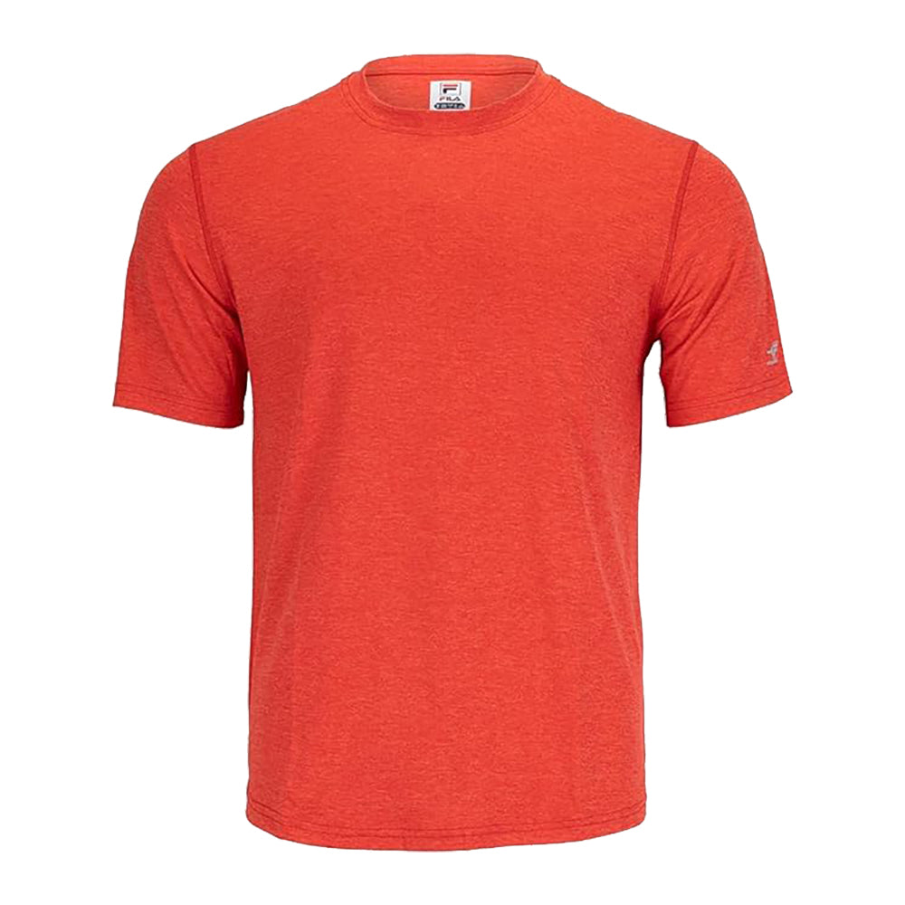 FILA Pickleball Mens Crew Neck T-Shirt - FILA RED 622/XL