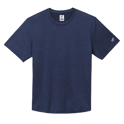 FILA Pickleball Mens Crew Neck T-Shirt - NVY HEATHER 413/L