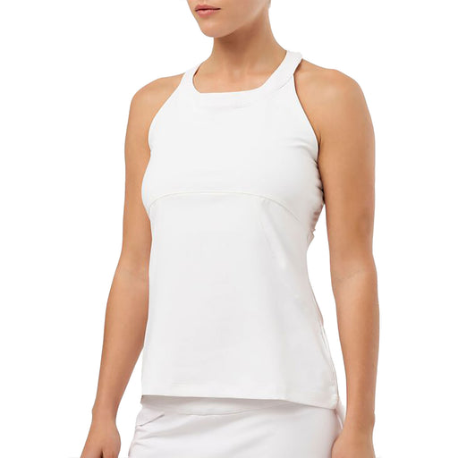 FILA Essential Womens Halter Tennis Tank Top - WHITE 100/XL