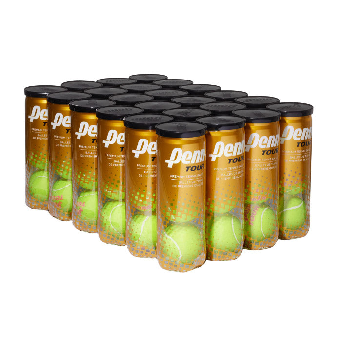Penn Tour Regular Duty Tennis Balls 24 Can Case - Default Title