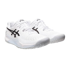 Load image into Gallery viewer, Asics GEL Resolution 9 Mens Tennis Shoes - White/Black/D Medium/13.0
 - 23