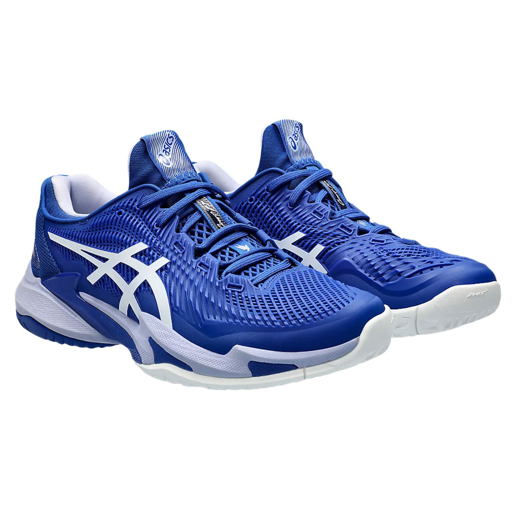 Asics Court FF 3 Novak Mens Tennis Shoes 2023 - Blue/Fresh Air/D Medium/12.0