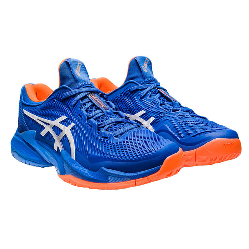 Asics Court FF 3 Novak Mens Tennis Shoes 2023 - Tuna Blue/White/D Medium/15.0