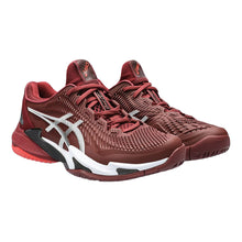 Load image into Gallery viewer, Asics Court FF 3 Mens Tennis Shoes 2023 - Antq Red/White/D Medium/12.0
 - 1