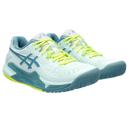 Asics Gel-Resolution 9 Womens Tennis Shoes - Soothi Sea/Blue/D Wide/9.5