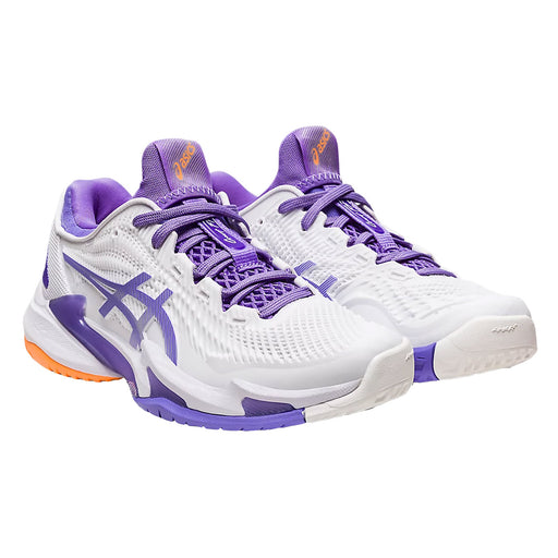 Asics Court FF 3 Womens Tennis Shoes 2023 - White/Amethyst/B Medium/10.0