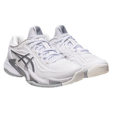 Load image into Gallery viewer, Asics Court FF 3 Womens Tennis Shoes 2023 - White/Pure Slvr/B Medium/10.5
 - 6