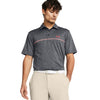 Under Armour Playoff 3.0 Stripe Mens Golf Polo