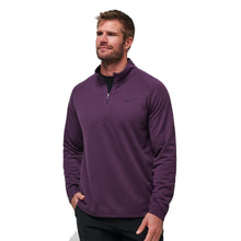 Load image into Gallery viewer, Travis Mathew Upgraded Mens Quarter Zip Pullover - Plum 5plm/XXL
 - 9