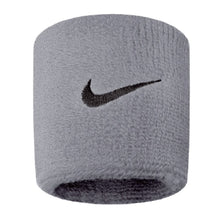 Load image into Gallery viewer, Nike Swoosh Wristband 2-pack - H.grey/Black
 - 3