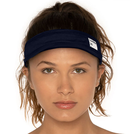 Lucky In Love Lucky Logo Womens Visor - MIDNIGHT 401/One Size