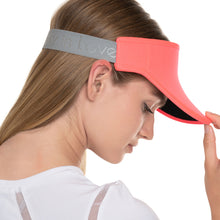 Load image into Gallery viewer, Lucky In Love Lucky Logo Womens Visor
 - 9
