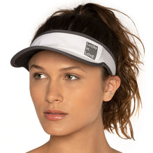 Load image into Gallery viewer, Lucky In Love Lucky Logo Womens Visor - WHITE 110/One Size
 - 6