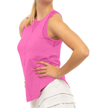 Load image into Gallery viewer, Lucky In Love Chill Out Womens Tennis Tank
 - 19