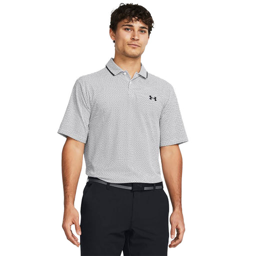 Under Armour Iso-Chill Verge Mens Golf Polo - White/Halo Gray/XXL