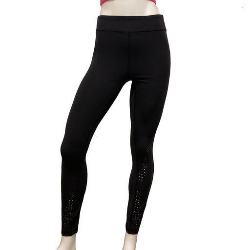 FILA Forza 7/8 Perforated Womens Leggings - BLACK 001/5X