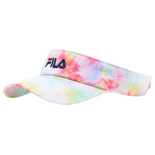 Load image into Gallery viewer, FILA Tie Dye Tennis Visor - MULTI 623/One Size
 - 4