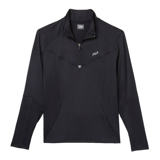 FILA Hadir Mens Quarterzip - BLACK 001/XXL