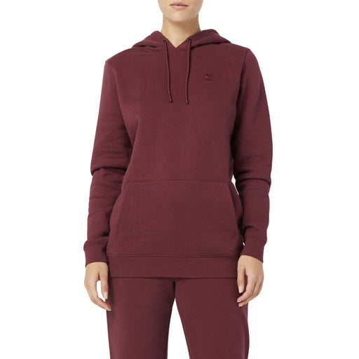 FILA Lylah Womens Hoodie - TAWNY PORT 530/XL