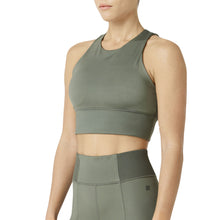 Load image into Gallery viewer, FILA Uplift High Neck Womens Sports Bra - THYME 940/4X
 - 3