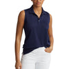 RLX Ralph Lauren AirTech Pique Tournament Navy Womens Sleeveless Golf Polo