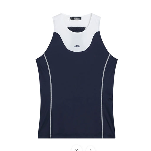 J. Lindeberg Pam Womens Tennis Tank - JL NAVY 6855/L