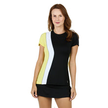 Load image into Gallery viewer, Sofibella Reflective Short Sleeve Wns Tennis Shirt - Reflective/2X
 - 1