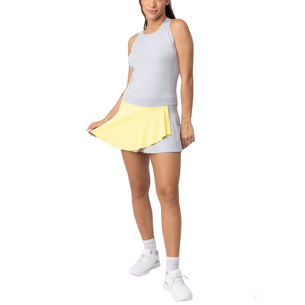 Sofibella Reflective 13 in Womens Tennis Skirt - Reflective/XL