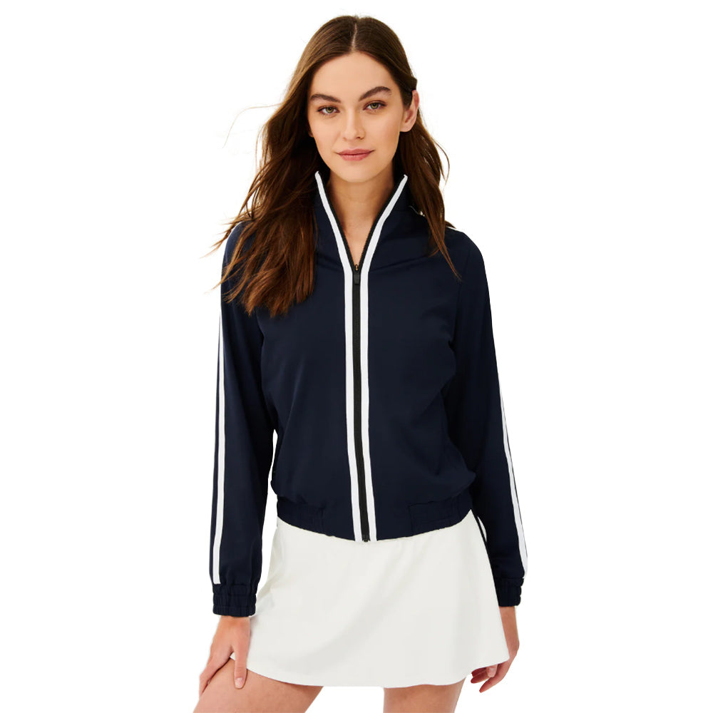 Splits59 Fox Techflex Womens Tennis Jacket - Indigo/White/L