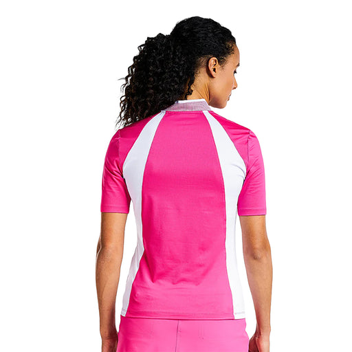 NVO Cali Short Sleeve Mock Womens Golf Polo