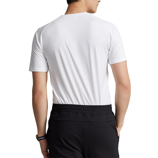RLX Polo Golf Peached White Mens Tennis Shirt