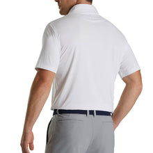 Load image into Gallery viewer, FootJoy Solid Lisle TF White Mens Golf Polo
 - 2