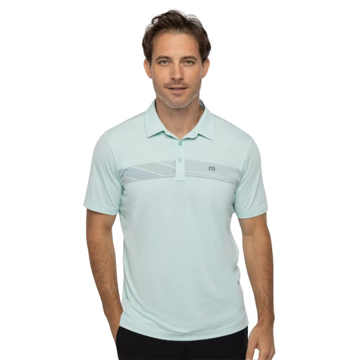 Travis Mathew Matter of Opinion Mens Golf Polo - Turquoise 4htq/XXL