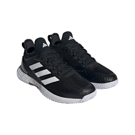 Adidas Adizero Ubersonic 4.1 Mens Tennis Shoes - White/Black/D Medium/15.0