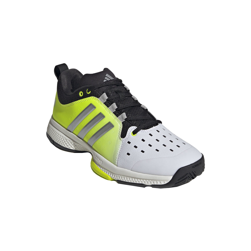 Adidas Court Pickleball Mens Pickleball Shoes - White/Slvr/Blk/D Medium/13.0