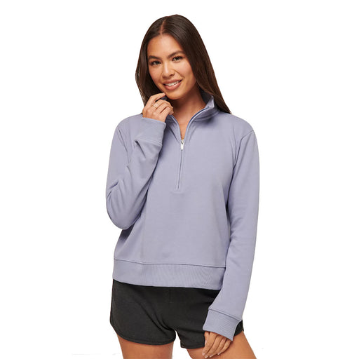 Travis Mathew Cloud Half Zip Womens Golf Pullover - Tempest 4tmp/XL