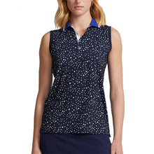 Load image into Gallery viewer, RLX Polo Golf LW NVYSTAR Sleeveless Wmns Golf Polo - Navy Stars/L
 - 1