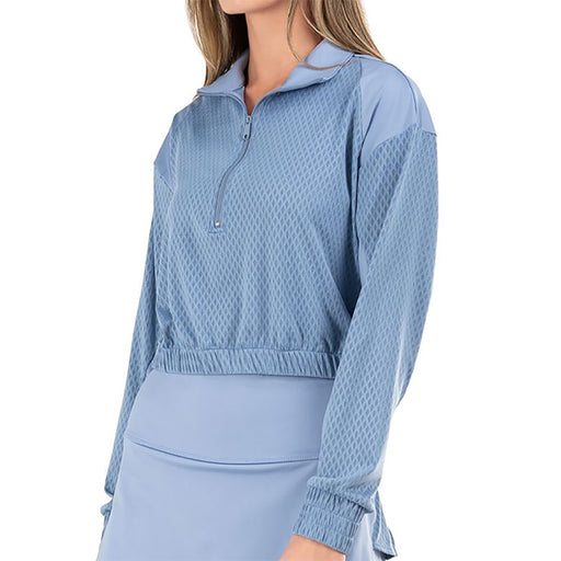 K-Swiss Diamond Quarter Zip Womens Tennis Pullover - INFINITY 479/L