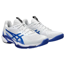 Load image into Gallery viewer, Asics Solution Speed FF3 Mens Tennis Shoes - White/Tuna Blue/D Medium/14.0
 - 1