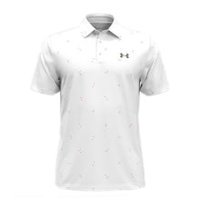 Load image into Gallery viewer, Under Armour Playoff 3.0 Print Mens Golf Polo - WHITE 108/XXL
 - 19