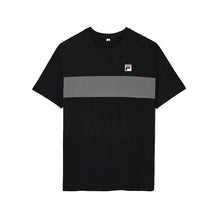 Load image into Gallery viewer, FILA Essentials SS Crew Mens Tennis Shirt - Blk/Castle Rock/XXL
 - 1