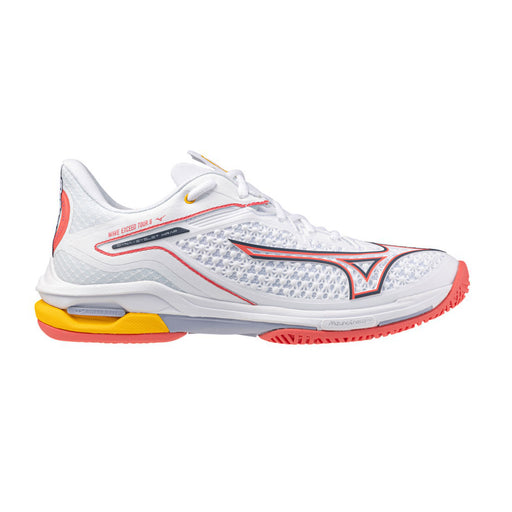 Mizuno Wave Exceed Tour 6 AC Womens Tennis Shoes - White/Calypso/B Medium/10.0