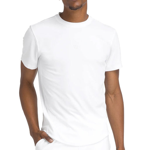 Wilson Everyday Performance Mens Tennis T-Shirt - Bright White/XL