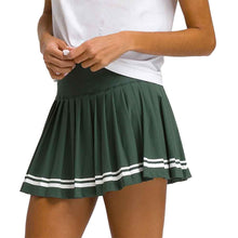 Load image into Gallery viewer, Wilson Midtown Womens Tennis Skirt - Sycamore/Br Wht/L
 - 19