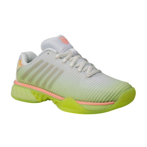 K-Swiss x LIL Hypercourt Exp 2 Womens Tennis Shoes - Wht/Lemon/Beige/B Medium/11.0