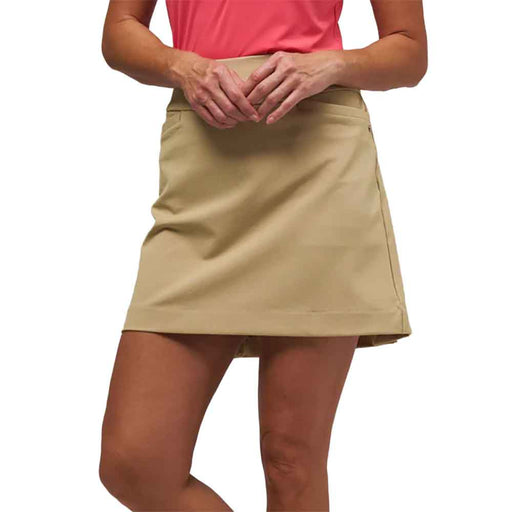 Fairway and Greene Carrie 16.5 Inch Wms Golf Skort - Sand/L